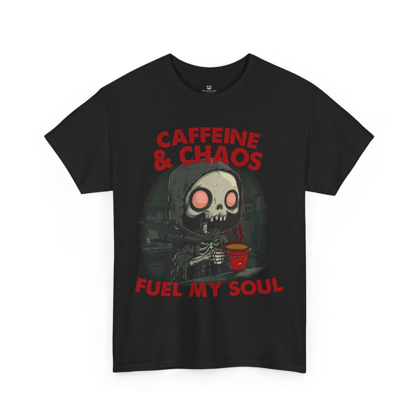 Coffee & Chaos Unisex Heavy Cotton Tee