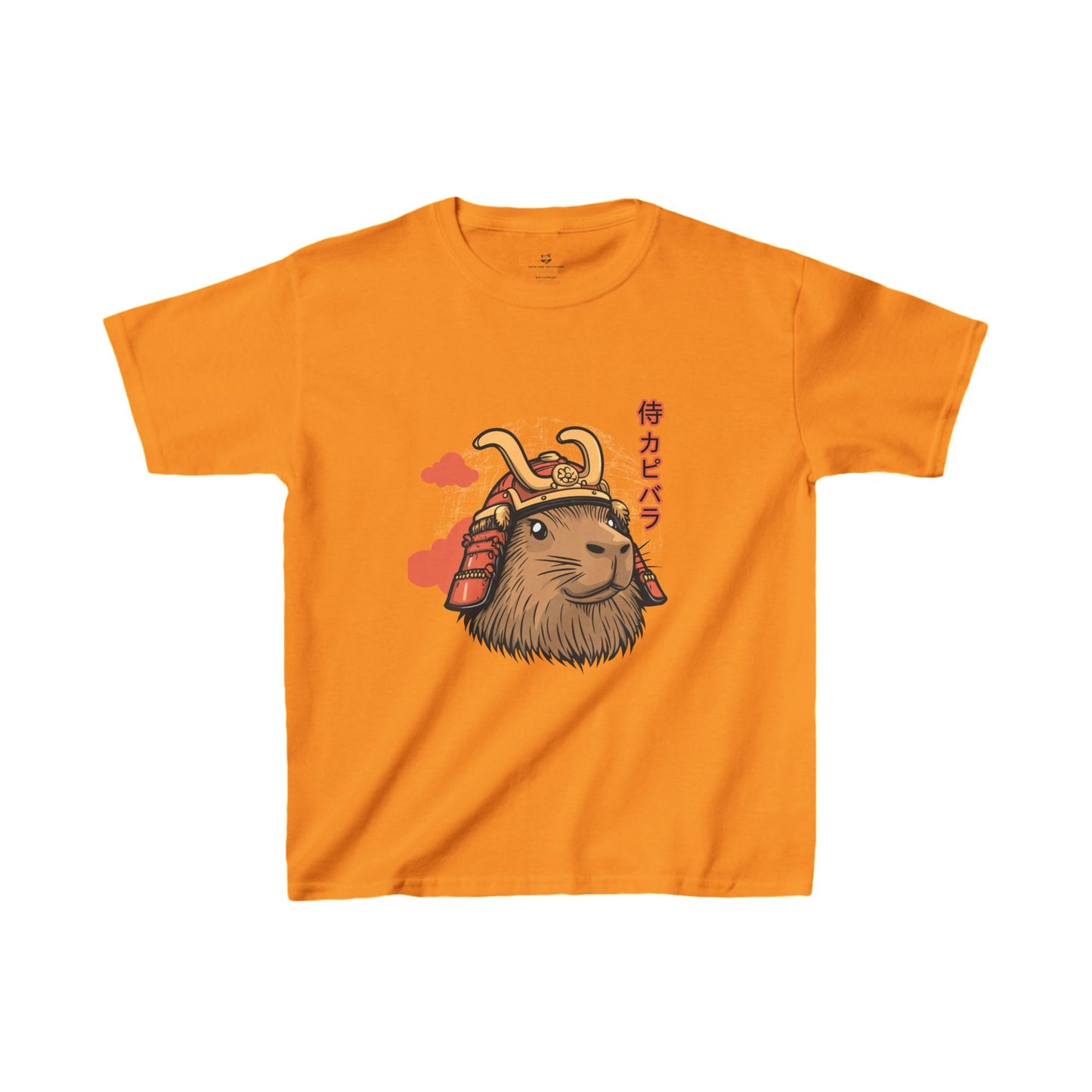 Samurai Capybara Adventures Kids Heavy Cotton™ Tee