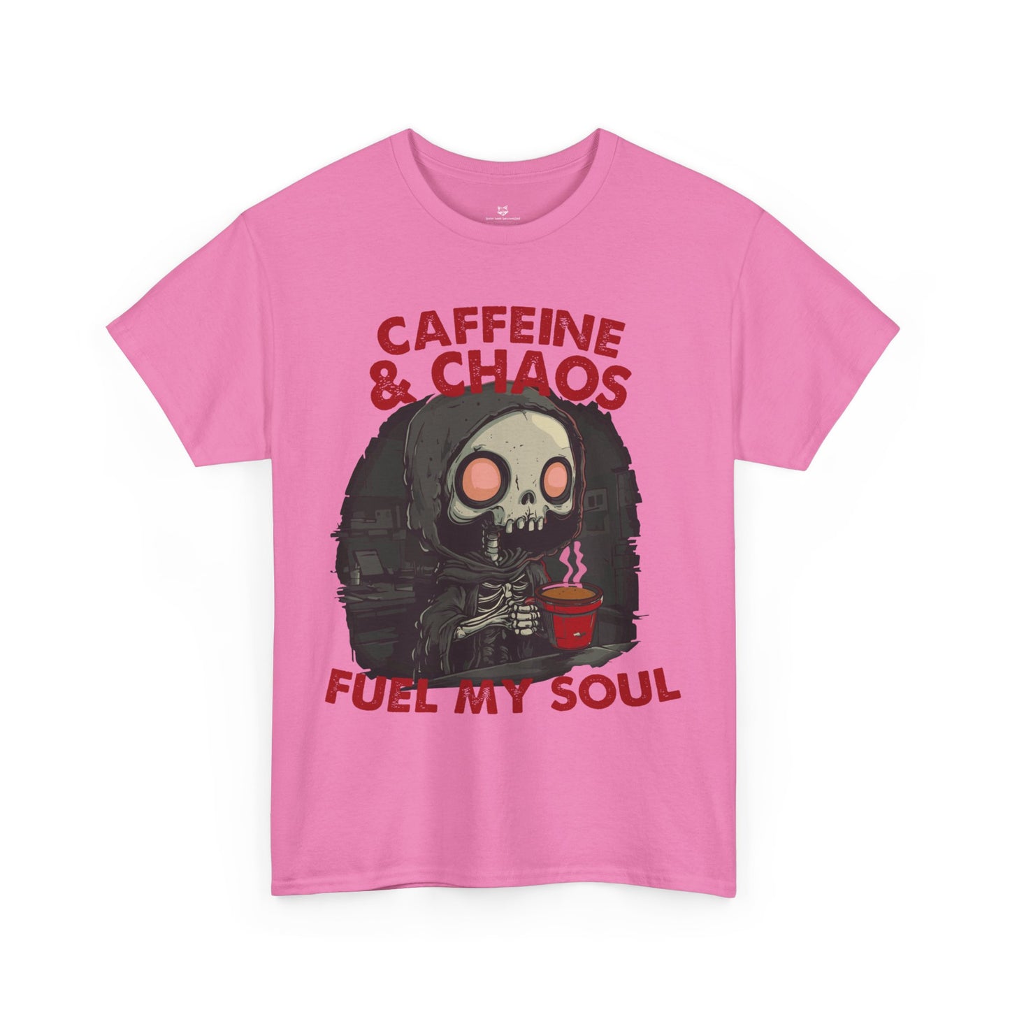 Coffee & Chaos Unisex Heavy Cotton Tee