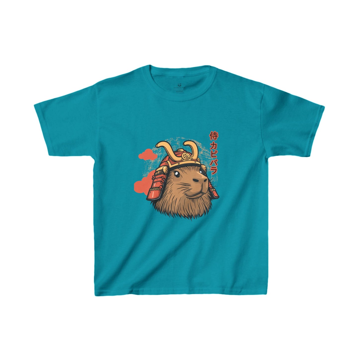 Samurai Capybara Adventures Kids Heavy Cotton™ Tee