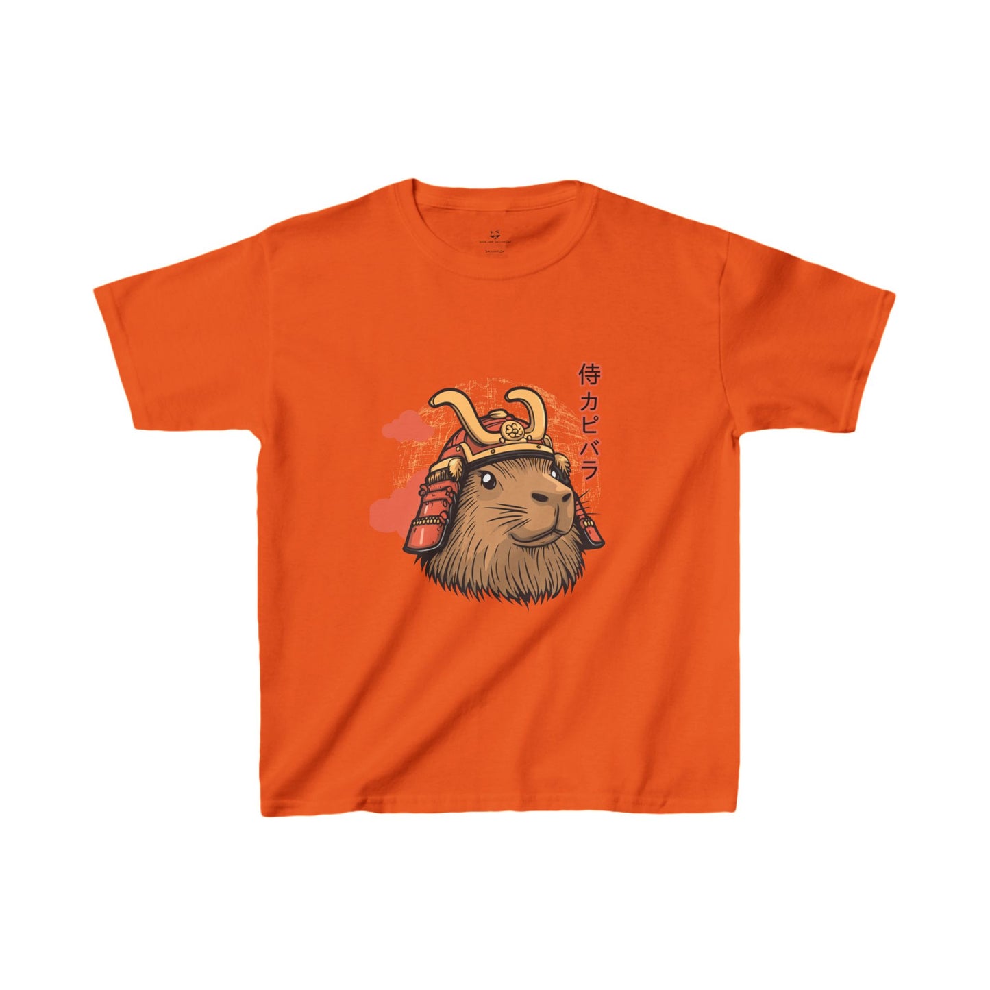 Samurai Capybara Adventures Kids Heavy Cotton™ Tee