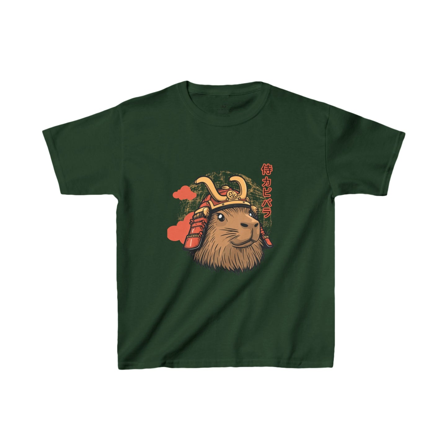 Samurai Capybara Adventures Kids Heavy Cotton™ Tee