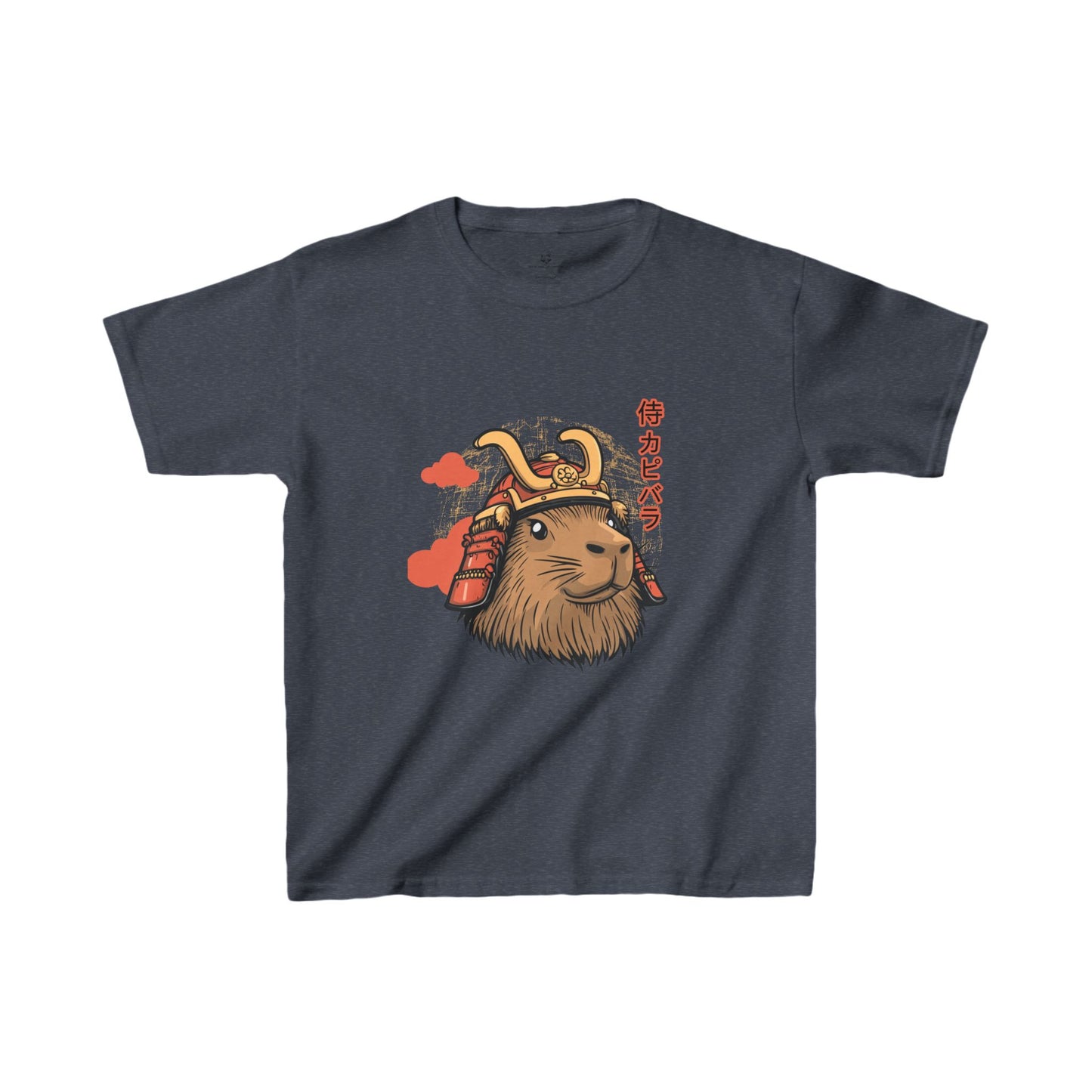 Samurai Capybara Adventures Kids Heavy Cotton™ Tee