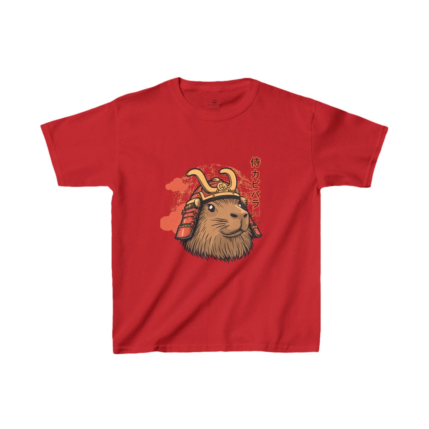 Samurai Capybara Adventures Kids Heavy Cotton™ Tee