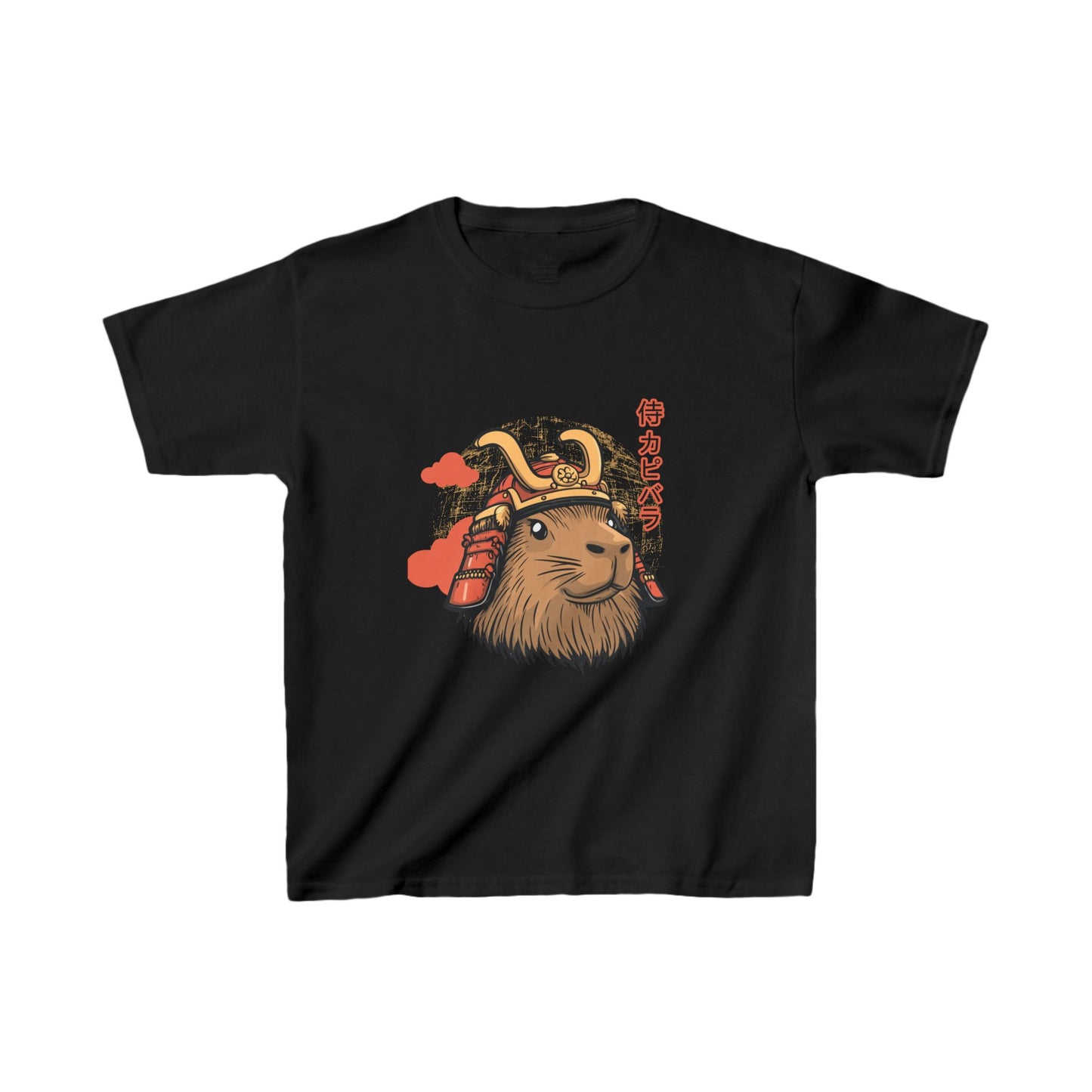 Samurai Capybara Adventures Kids Heavy Cotton™ Tee