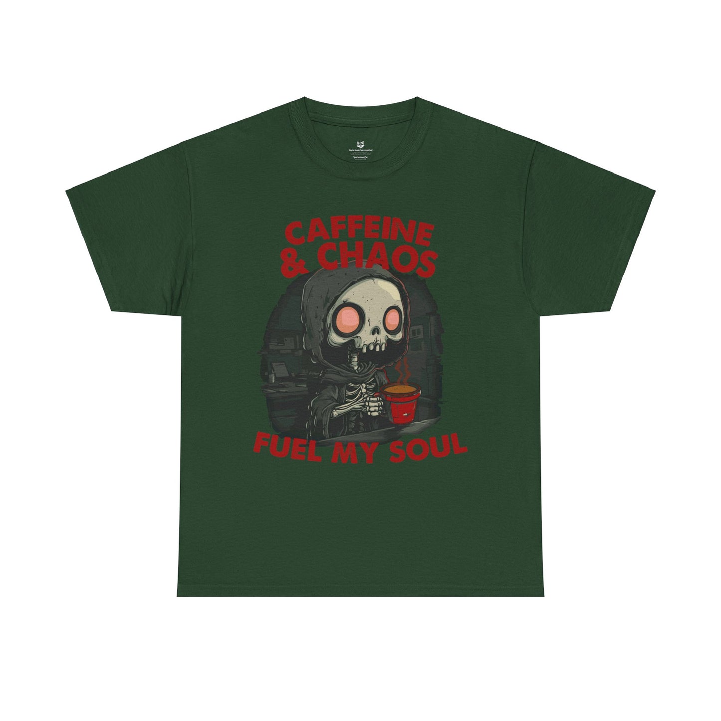 Coffee & Chaos Unisex Heavy Cotton Tee