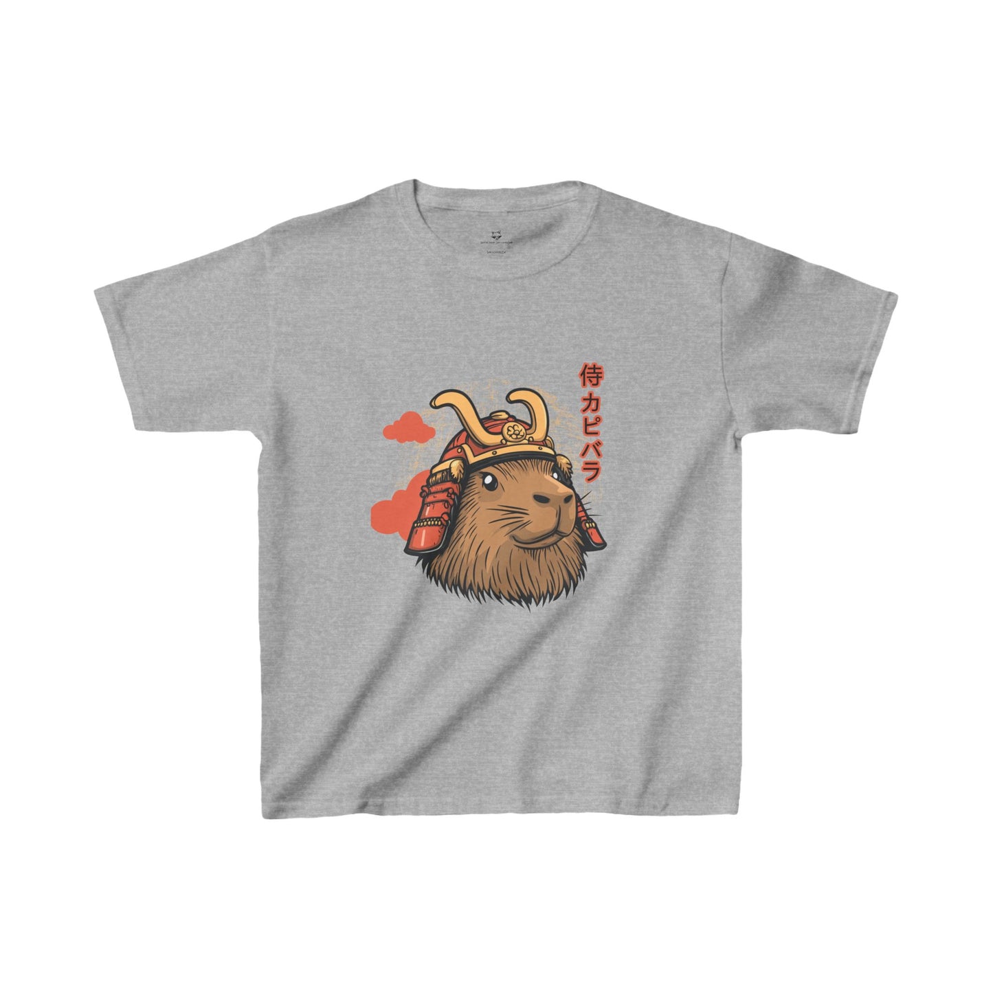 Samurai Capybara Adventures Kids Heavy Cotton™ Tee